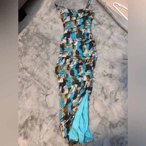 YaYa & Co Ruched Dress - Size S - Picture 2 of 4